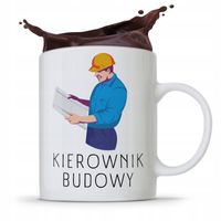 Kubek Budowlańca Majstra Kierownik Budowy Prezent Z Nadrukiem Ze Zdjęciem