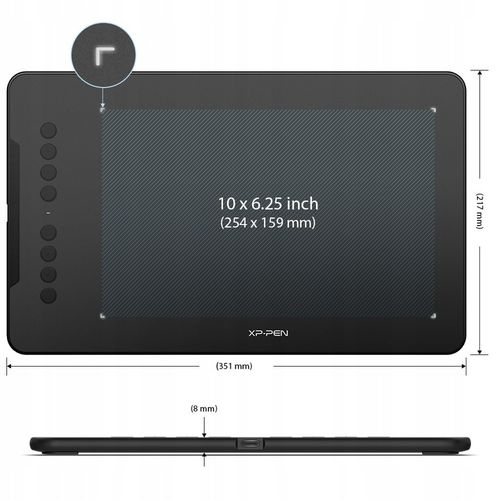 TABLET GRAFICZNY XP-PEN DECO 01 V2 5080 LPI 8192 ST DLA GRAFIKA na Arena.pl