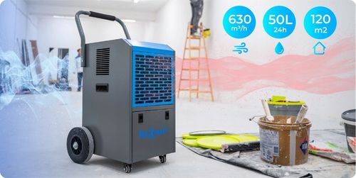 PRZEMYSŁOWY POCHŁANIACZ WILGOCI 650W BUDOWLANY OSUSZACZ POWIETRZA na Arena.pl