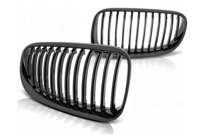 GRILL NERKI BMW E92 10-13 BLACK POŁYSK zdjęcie 1