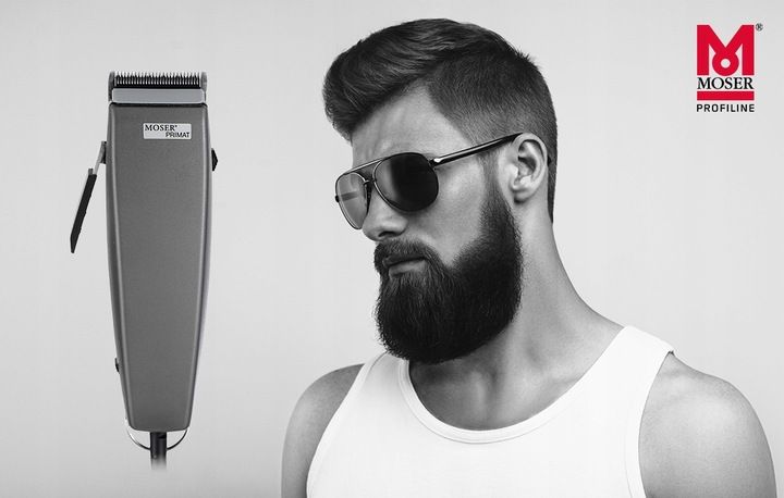 MASZYNKA DO WŁOSÓW MOSER PRIMAT TYTAN PRO 1230 STARBLADE 48mm + 8 NASADEK zdjęcie 11