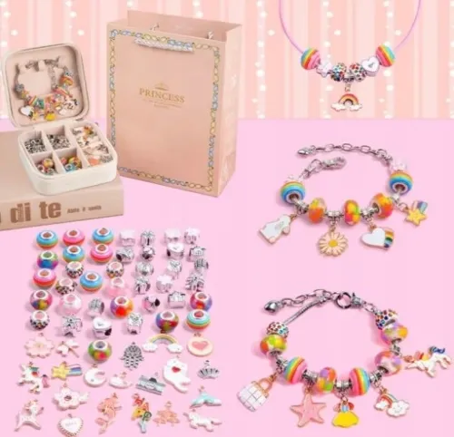 ZESTAW DO ROBIENIA BRANSOLETEK NASZYJNIKÓW PREZENT na Arena.pl