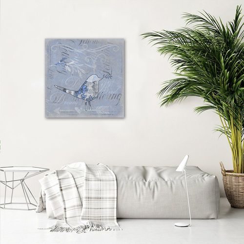 Deco Panel, Abstrakcyjny obraz ptaka 40x40 na Arena.pl