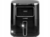 FRYTKOWNICA BEZTŁUSZCZOWA LUND DO SMAŻENIA PIECZENIA 1450W 5L CZARNA 67561