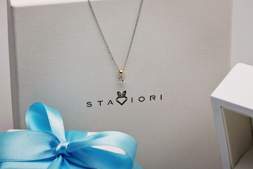 Złoty wisiorek WXD1930 - Diament na Arena.pl