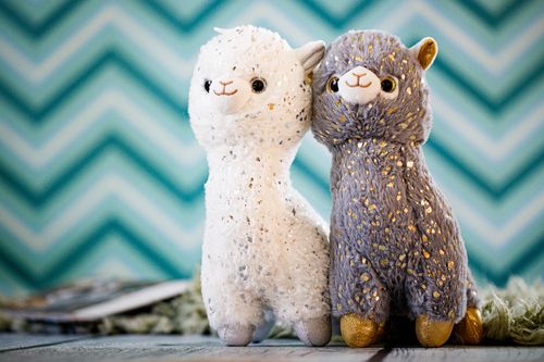 INNOGIO GIO-827 Plush Lama gray 30cm na Arena.pl