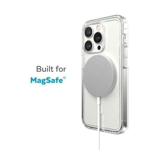 Speck Gemshell + MagSafe - Etui do iPhone 14 Pro z połowką MICROBAN (Clear) na Arena.pl