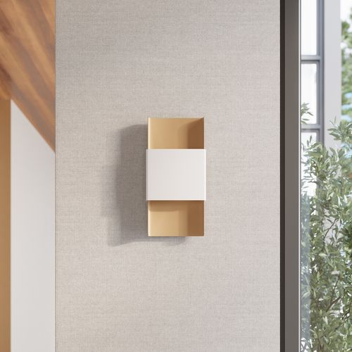 Kinkiet DURLIN złoty/biały na Arena.pl