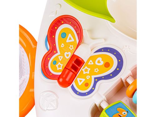 DLA NAJMŁODSZYCH STOLIK Z ZJEŻDŻALNIĄ  GRZECHOTKĄ I MELODIĄ na Arena.pl