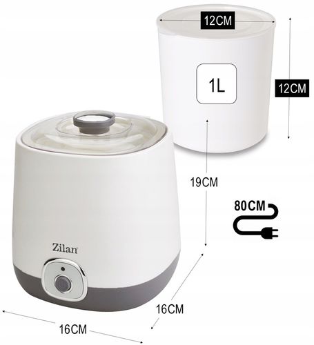 JOGURTOWNICA, AUTOMAT, 1000ML 20W na Arena.pl