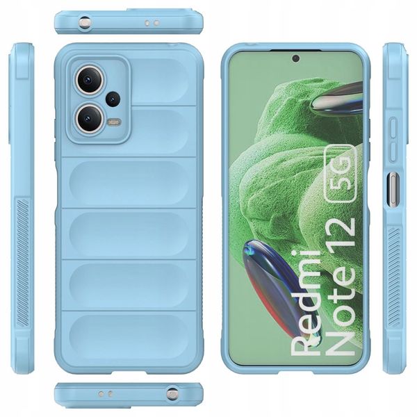 Plecki Magic Shield do Xiaomi Redmi Note 12 5G / Poco X5 5G niebieski zdjęcie 1