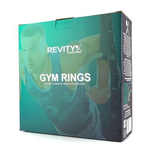 KÓŁKA GIMNASTYCZNE DREWNIANE KOŁA OBRĘCZE DO ĆWICZEŃ Z MIARKĄ I na Arena.pl