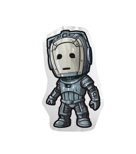 Poduszka Chibi Doctor Who - Cyberman zdjęcie 1