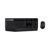Zestaw bezprzewodowy klawiatura + mysz Logitech Wireless Combo MK345 czarny