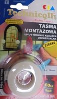 TAŚMA MONTAŻOWA DWUSTRONNA T-693 TECHNICQLL 1,5M/19MM