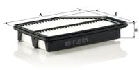 MANN FILTR POWIETRZA C26021 HONDA CR-V 2.0