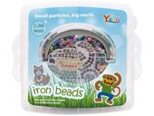 Koraliki Do Prasowania, Szablony Małpka, Kotek Zestaw 2000 Elementów, Prasowanka, Kuferek