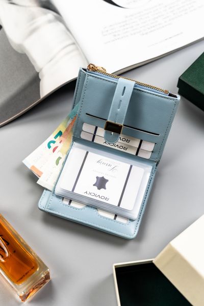 portfel pu 2303a-8352 blue zdjęcie 5