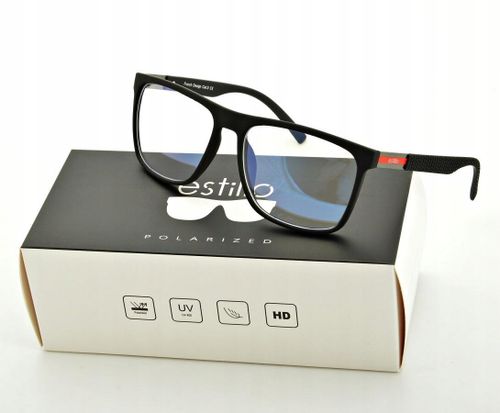 Okulary z Filtrem Niebieskim do Ekranów LCD NERD marki ESTILLO + GRATISY na Arena.pl