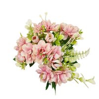 Bukiecik x 5 kremowo różowy