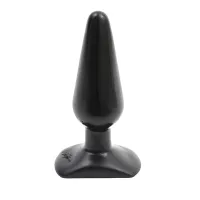 doc johnson plug medium classic kolekcja, rozmiar 13 cm, czarny