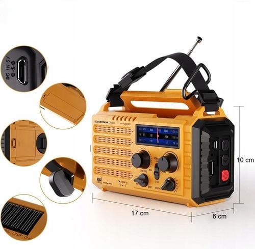 Radio sieciowo-bateryjne FM Solarne na Arena.pl