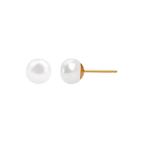 Srebrne kolczyki Staviori z perłami na Arena.pl