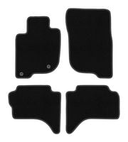 Dywaniki welurowe BASIC Fiat Fullback 2015- czarne