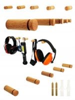 Haczyk Drewniany do Makramy Kołek 6 cm Na Ubrania do Wieszania Kwiatów Buk