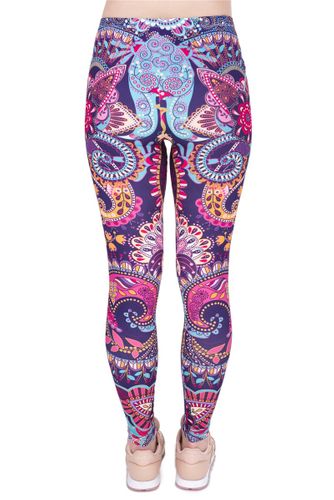 LEGGINSY MANDALA FLOWERS PINK na Arena.pl