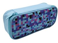 piórnik saszetka prostokątny pixi niebieski happy color 2861