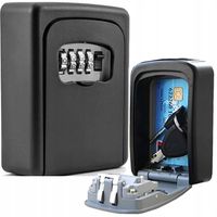 SKRZYNKA SEJF NA KLUCZE SZAFKA KOD SZYFR KASETKA SKRYTKA SCHOWEK NA ŚCIANĘ