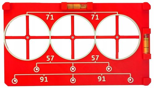 ZESTAW do Poziomowania stelaża podtynkowego i puszek prądowych z Libellą na Arena.pl