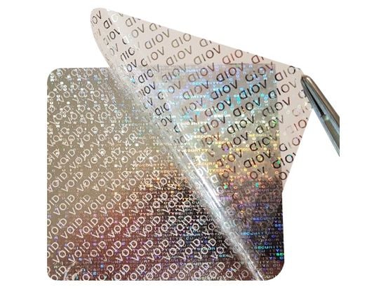 NH-210 - 55x11mm HOLOGRAM PLOMBA SECURITY VOID zdjęcie 2