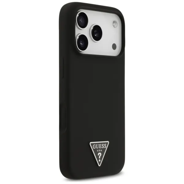 etui guess silicone triangle logo magsafe do iphone 17 pro max zdjęcie 4