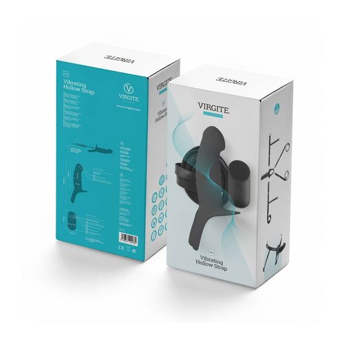 Dildo Strap-On Virgite Czarny S na Arena.pl