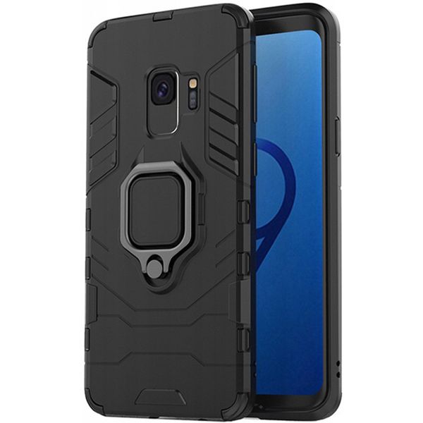 Spacecase X-Ring Galaxy S9 Czarny zdjęcie 2