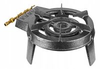 KUCHENKA GAZOWA DUŻY TABORET ŻELIWNY MOCNY PALNIK 10kW NA BUTLE LPG SOLIDNA