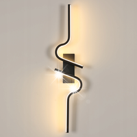 LAMPA LED KINKIET ŚCIENNA CZARNY WEWNETRZNY NOWOCZESNY NA SCHODY 16W 3000K