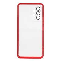 etui do samsung galaxy a53 5g w393 bezbarwny z czerwonym