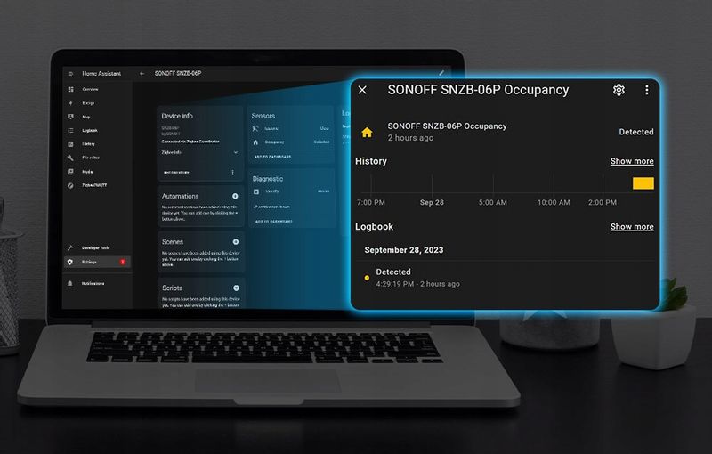 Inteligentny Czujnik Obecności i Ruchu ZigBee Sonoff SNZB-06P zdjęcie 7