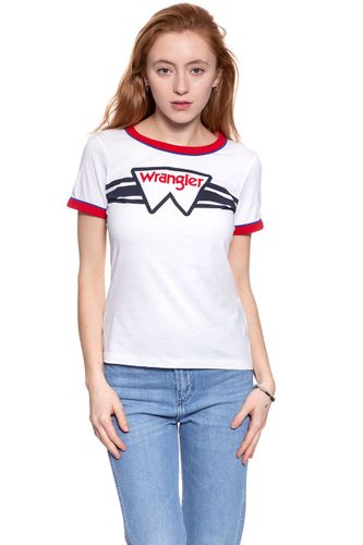 WRANGLER RINGER TEE WHITE W710SEV12 M na Arena.pl