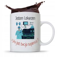Kubek Dla Doktora Jestem Lekarzem Z Nadrukiem Ze Zdjęciem