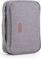 Piórnik Etui Organizator Przyborów Szkolnych Szary