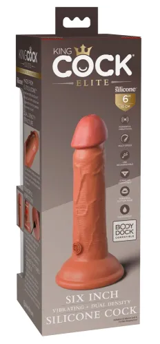king cock elite elite vibrator silikonowy z przyssawką i pilotem na Arena.pl