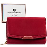 torebka portfel ptn 001-thu-9044 bordo