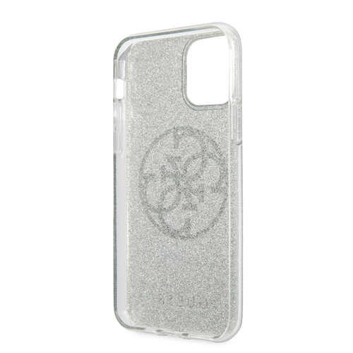 Guess Circle Glitter 4G - Etui do iPhone 11 (khaki) na Arena.pl