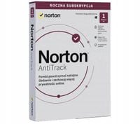 Oprogramowanie Norton AntiTrack BOX PL - 1 rok / 1 urządzenie