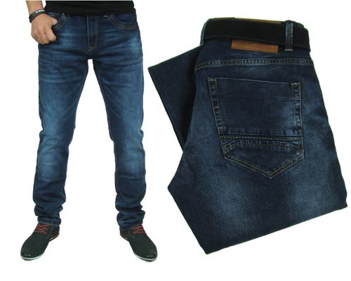 33/36 pas 90cm REGULAR FIT EXTRA DŁUGIE JEANS-D60 na Arena.pl