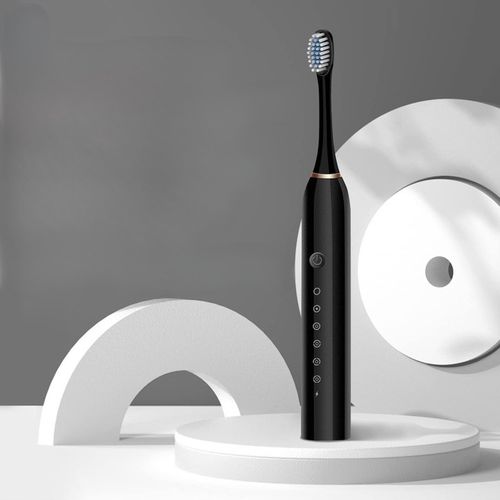 SZCZOTECZKA SONICZNA DO ZĘBÓW ELEKTRYCZNA Z MASAŻEM 4 KOŃCÓWKI 6 TRYBÓW na Arena.pl